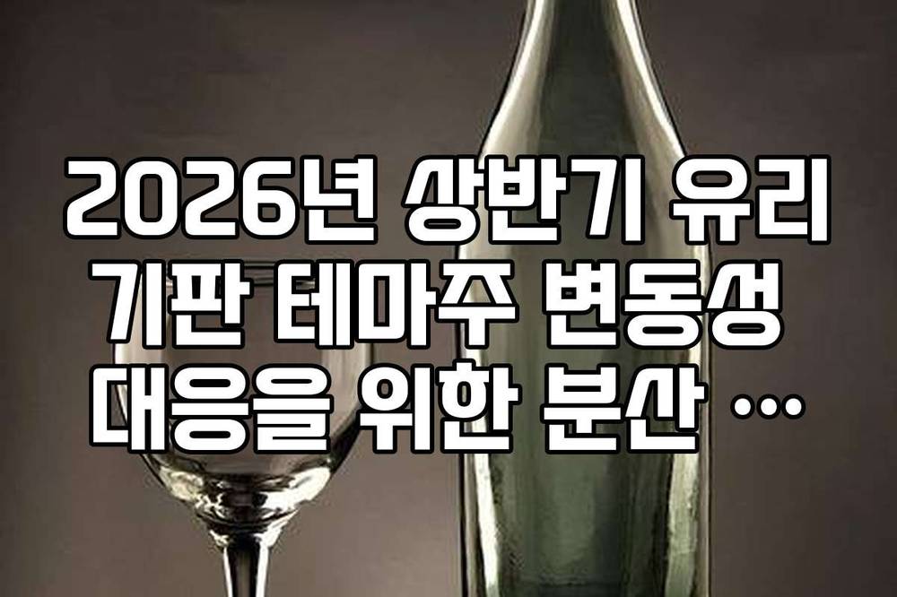 2026년 상반기 유리기판 테마주 변동성 대응을 위한 분산 투자 방법